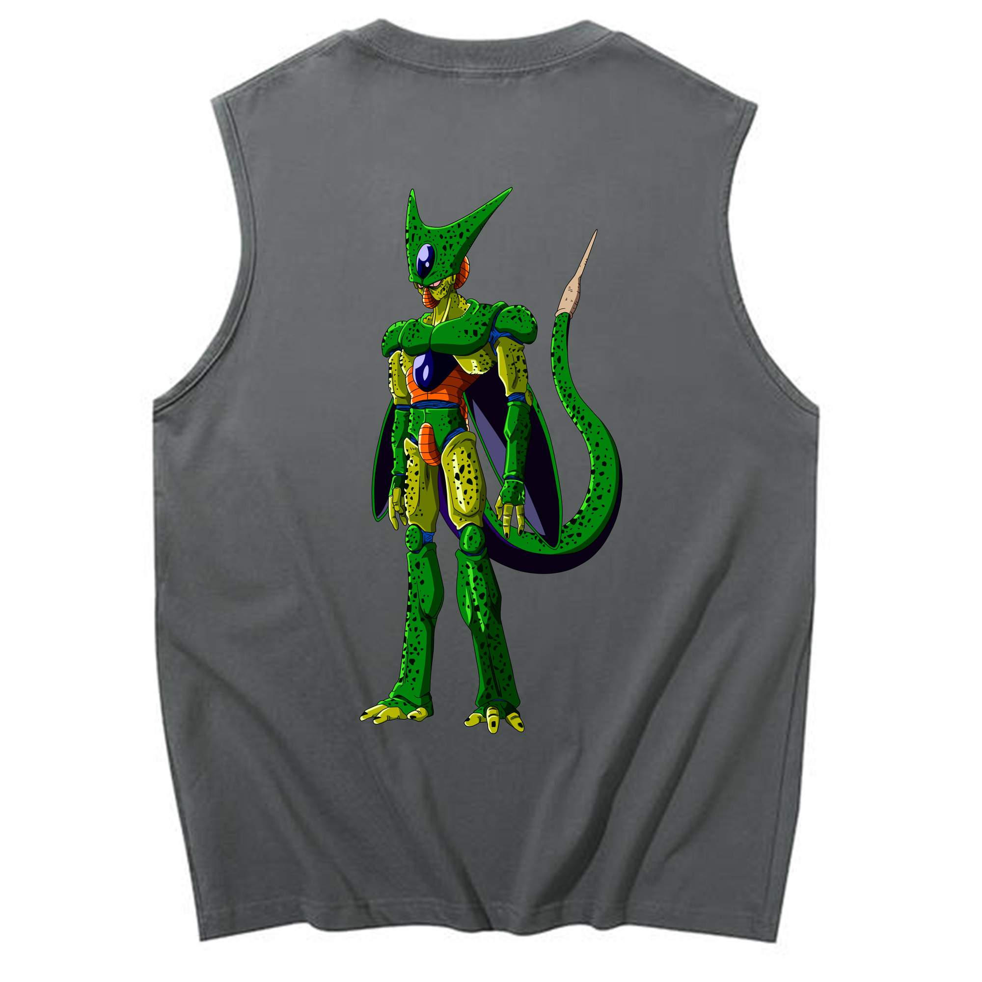 （画像用） ドラゴンボール セル DRAGON BALL Cell コットン100％タンクトップ（背面プリント）